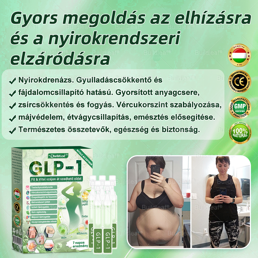🌱A solução oral BuildLeaf® Berberine GLP-1 Pro para emagrecer pode ajudar a tratar o aumento de peso persistente, problemas metabólicos e energéticos, promovendo um maior bem-estar e vitalidade.