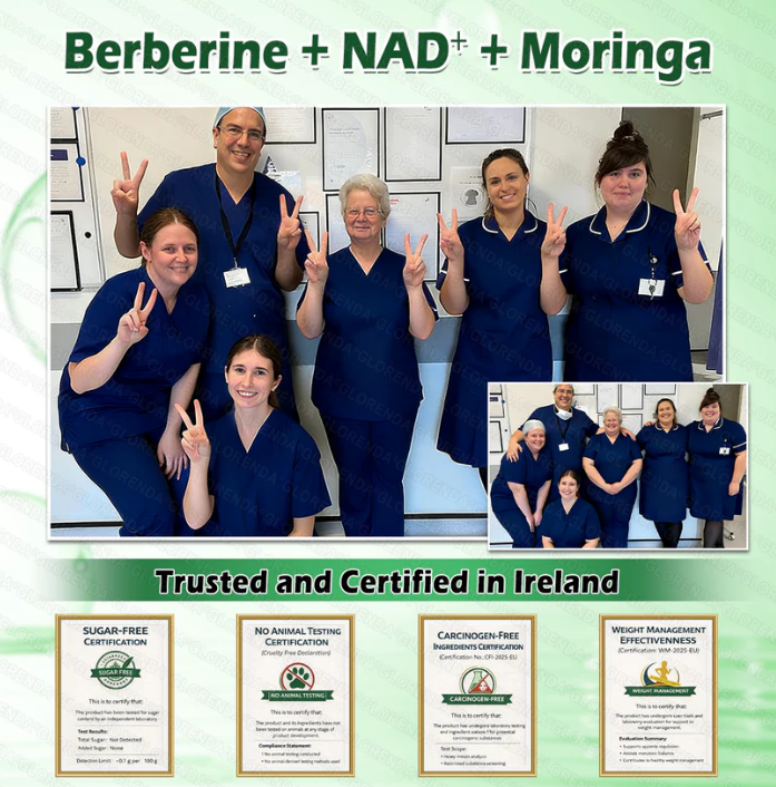 👍👍Loja Oficial |💌 GLORENDA® Moringa · Berberina × NAD+ Adesivo Nano Microagulhamento Avançado 10 em 1 (Uma vez por dia, alterações visíveis em 7 dias)